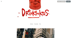 Desktop Screenshot of drinkinkids.com
